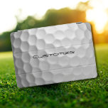 Golf Ball with Personalised Text iPad Pro Cover<br><div class="desc">Unique design for the casual golfer to the professional at Heart. Classy and unique,  this will surely impress your golfing buddies at the next tournament or gathering. Customise this Golf Ball with Text of your choosing.</div>