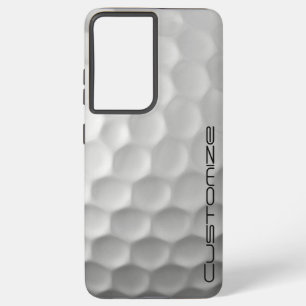Golf Ball with Personalised Text Samsung Galaxy Case