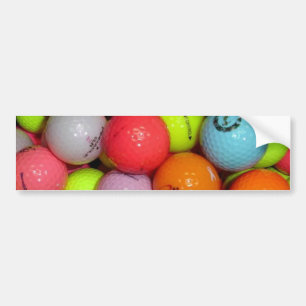 Golf Balls And More Golf Balls Bumper Sticker