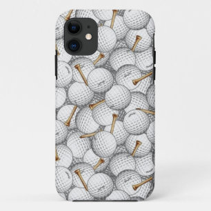 Golf Balls and Tees Iphone Case