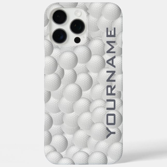 Golf Balls custom cases (Back)