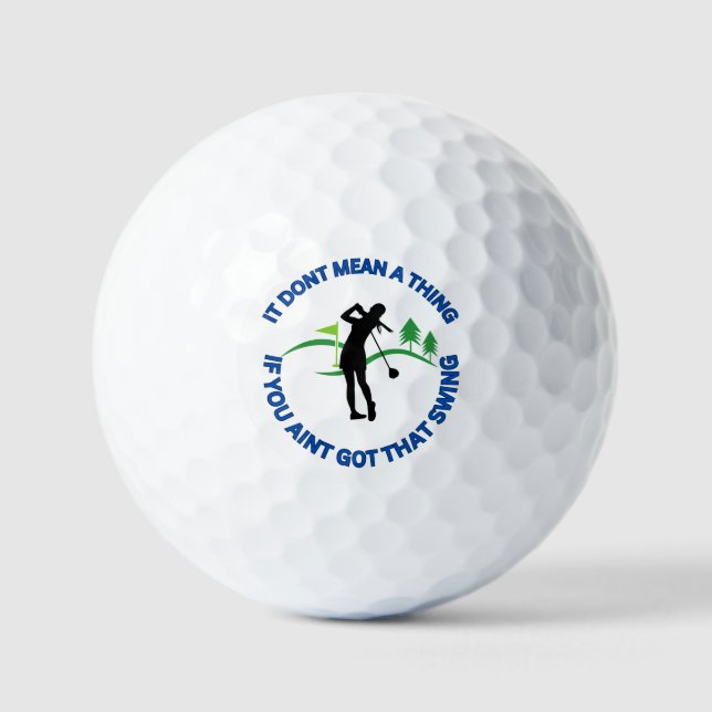 Golf Balls For Women Golfers (Front)