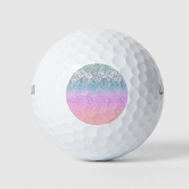 Golf Balls Glitter Star Dust (Front)