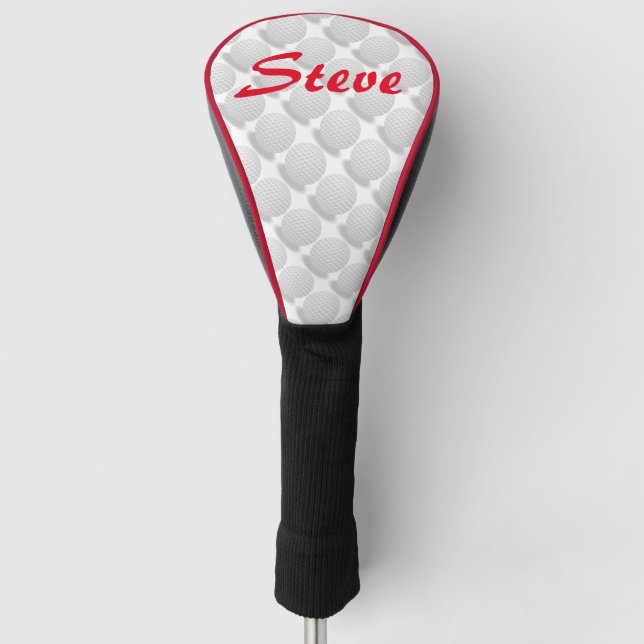 Golf Balls Head Cover (Front)