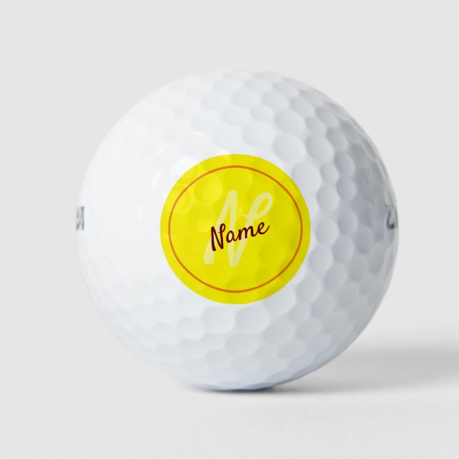 Golf balls "Name" (Front)