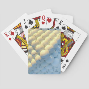 Golf Balls Playing Cards
