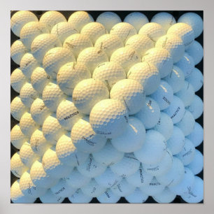 Golf Balls Poster