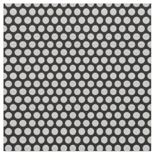 Golf Balls Print Pattern in Black & CUSTOM COLOR Fabric