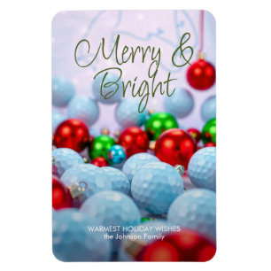 Golf Balls & Shiny Ornaments  Magnet