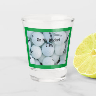 Golf Balls, Shot Glass