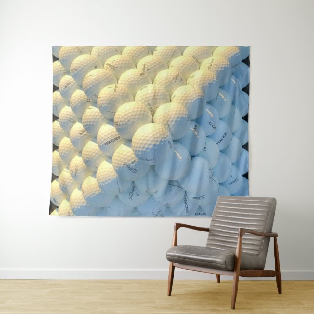 Golf Balls Tapestry (In Situ (Horizontal))