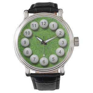 Golf Balls Timepiece Watch
