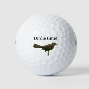 Golf Balls w/ a birdie