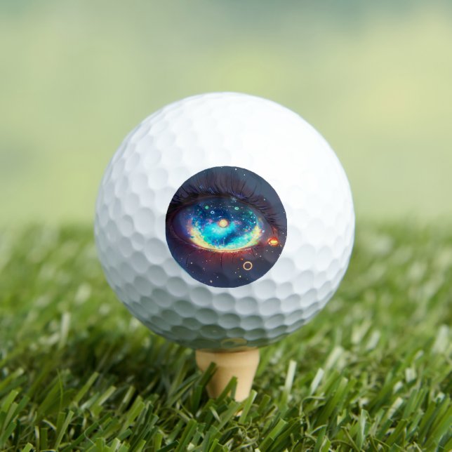 golf balls with eye design (Insitu Tee)