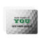 Golf Bar Mitzvah Thank You Card