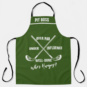 Golf Beer Lover Apron - Personalised Funny Gift
