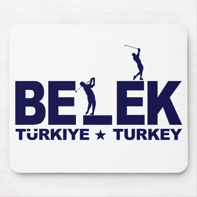 GOLF BELEK mousepad - blue (Front)