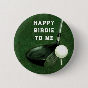 Golf Birdie 6 Cm Round Badge