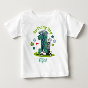Golf Birthday Boy Shirt Golf Party Shirt