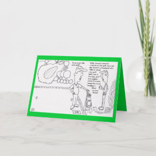 Golf Birthday Card