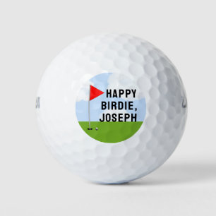 Golf Birthday Collectable Golf Balls