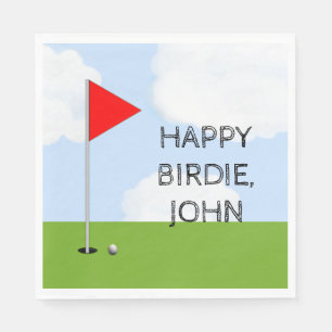 Golf Birthday Party Napkin