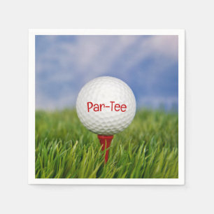 Golf Birthday Party  Napkin