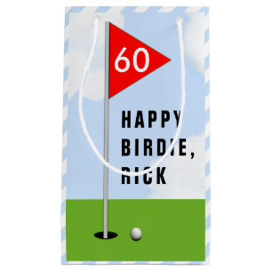 Golf Birthday Small Gift Bag