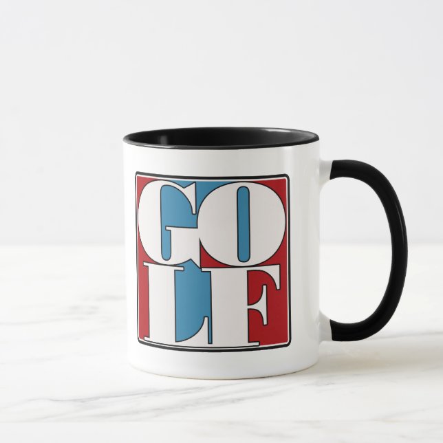GOLF - BLOCK MUG (Right)