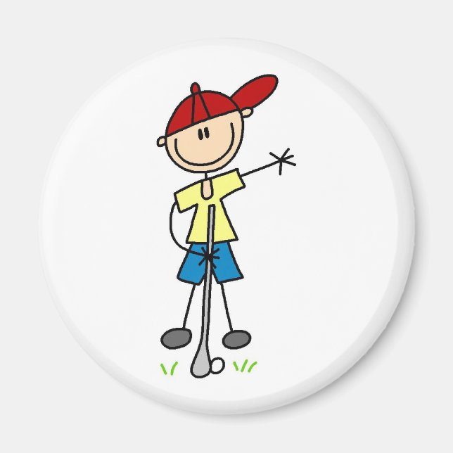 Golf Boy Magnet (Front)