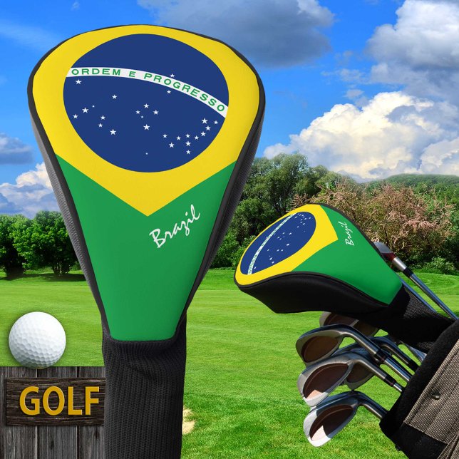 Golf Brazil & Brazilian Flag / Golf Clubs Covers (Creator Uploaded)