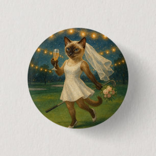 Golf Bride after Party 3 Cm Round Badge