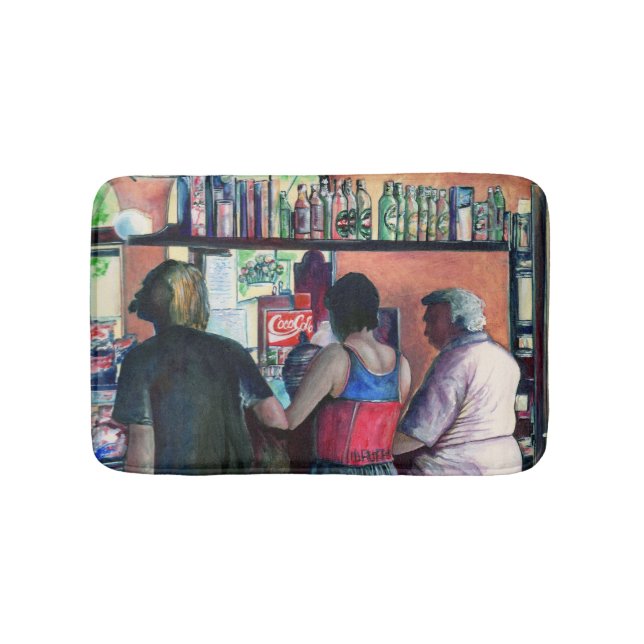 Golf Bufe, Budapest Bath Mat (Front)