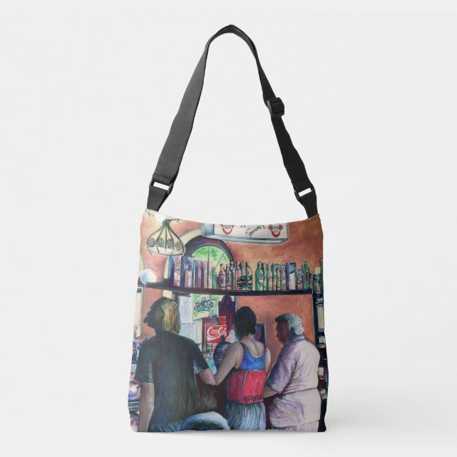 Golf Bufe, Budapest Crossbody Bag (Front)