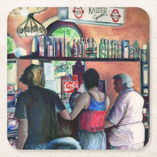 Golf Bufe, Budapest Square Paper Coaster