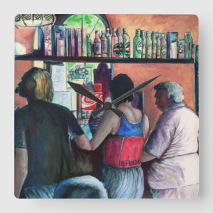 Golf Bufe, Budapest Square Wall Clock