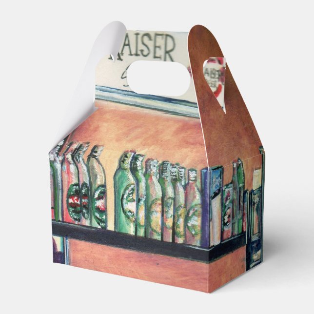 Golf Buffe Favour Box (Front Side)