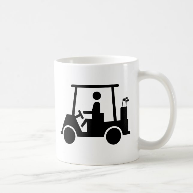 Golf Buggy Coffee Mug (Right)