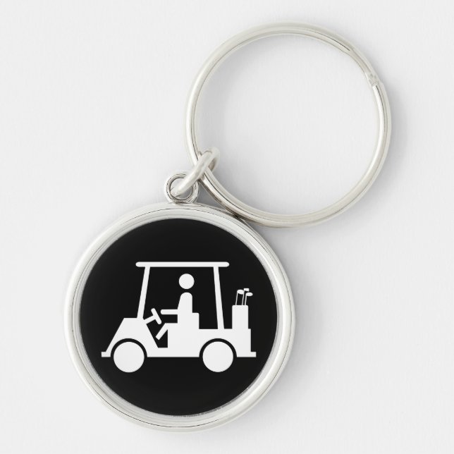 Golf Buggy Key Ring (Front)