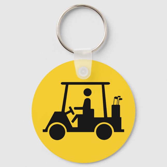 Golf Buggy Key Ring (Front)