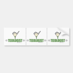 Golf Bumper Sticker