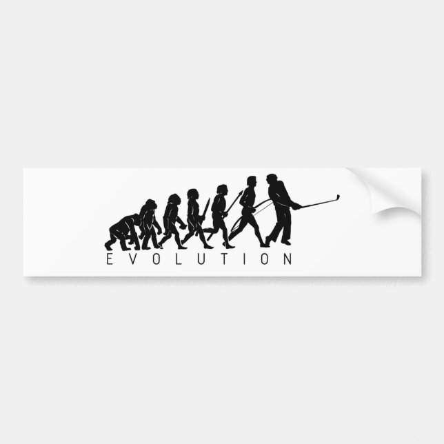 golf bumper sticker (Front)