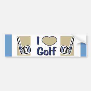 Golf bumper sticker