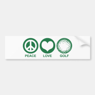 Golf Bumper Sticker
