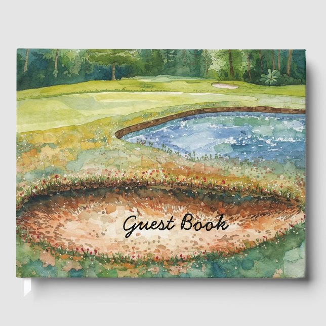 Golf bunker  guest book (Front)