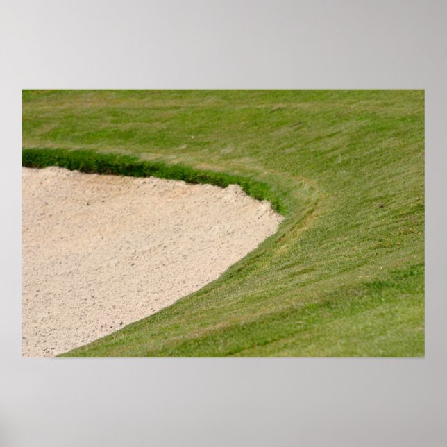 Golf Bunker Poster (Front)