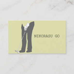 GOLF BUSINESS CARD