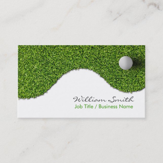 Golf Business Card (Front)