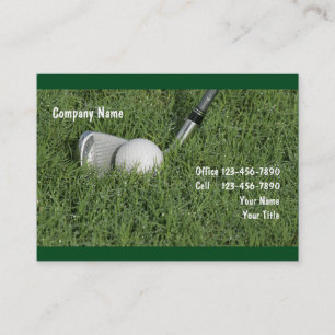 Golf Business Card