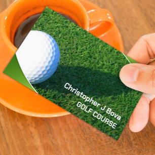Golf Business Card